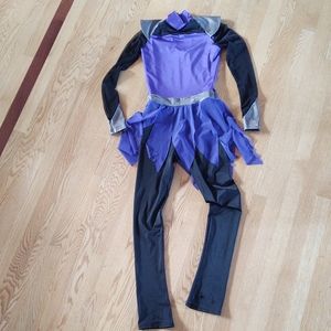 Costume royal blue silver black size women's small